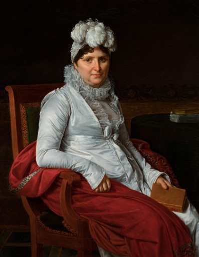 Nicole Adéläide Deschamps, Madame Houbigant,  ca. 1807 (Merry Joseph Blondel) (1781-1853) Speed Art Museum, Louisville, KY, 1993.17